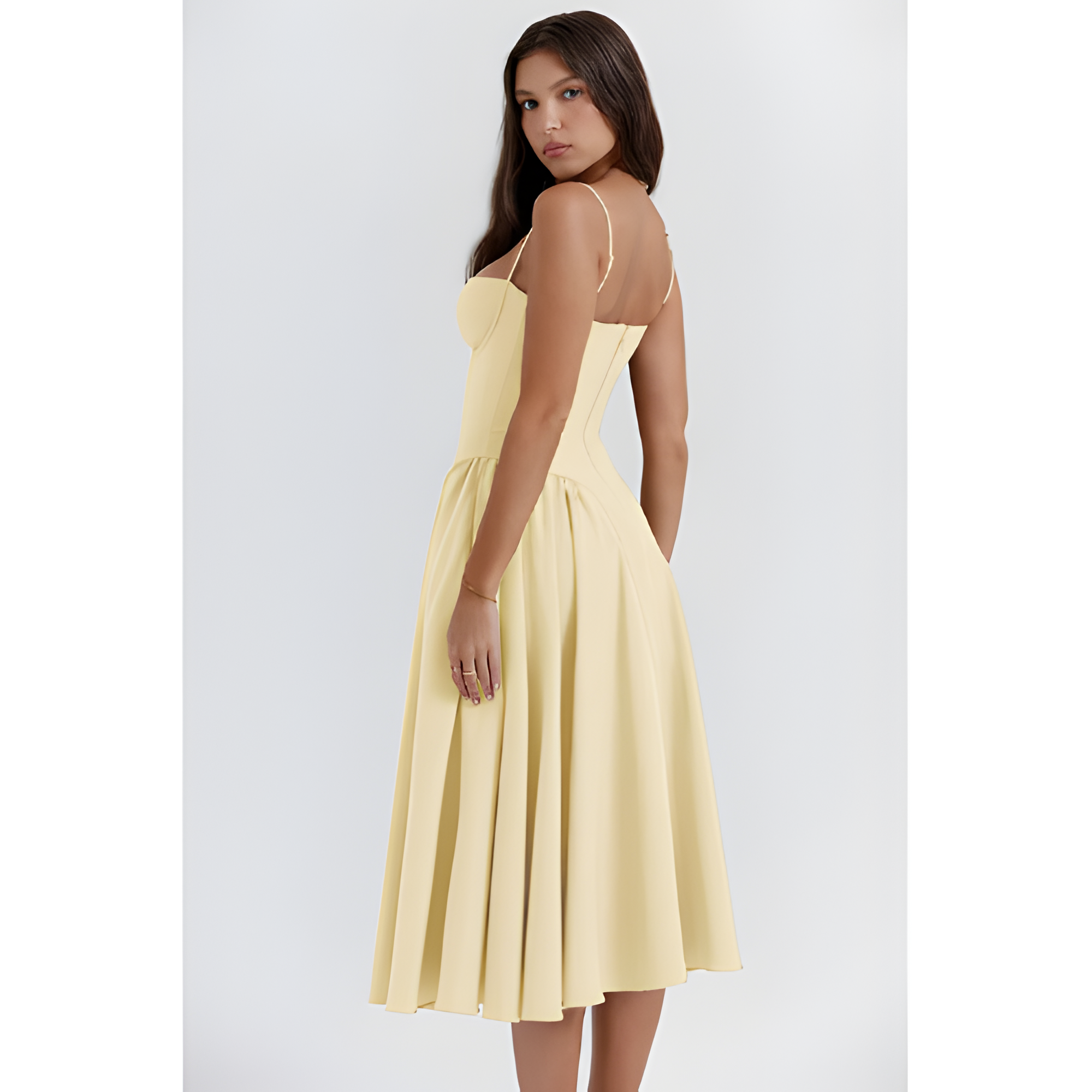 Women's Sleeveless Midi Dress | Summer