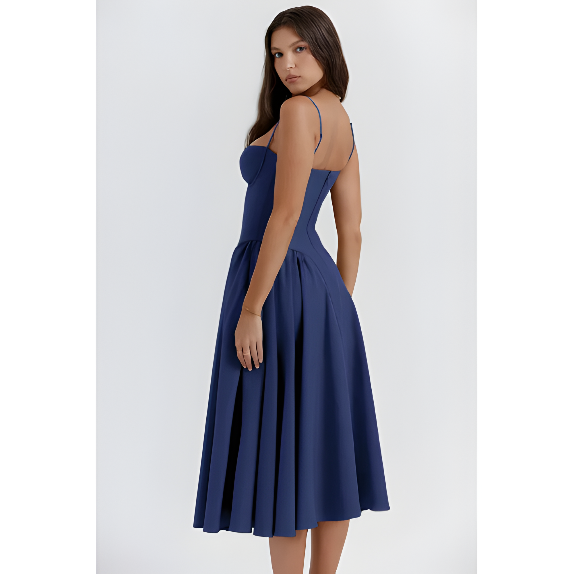 Women's Sleeveless Midi Dress | Summer