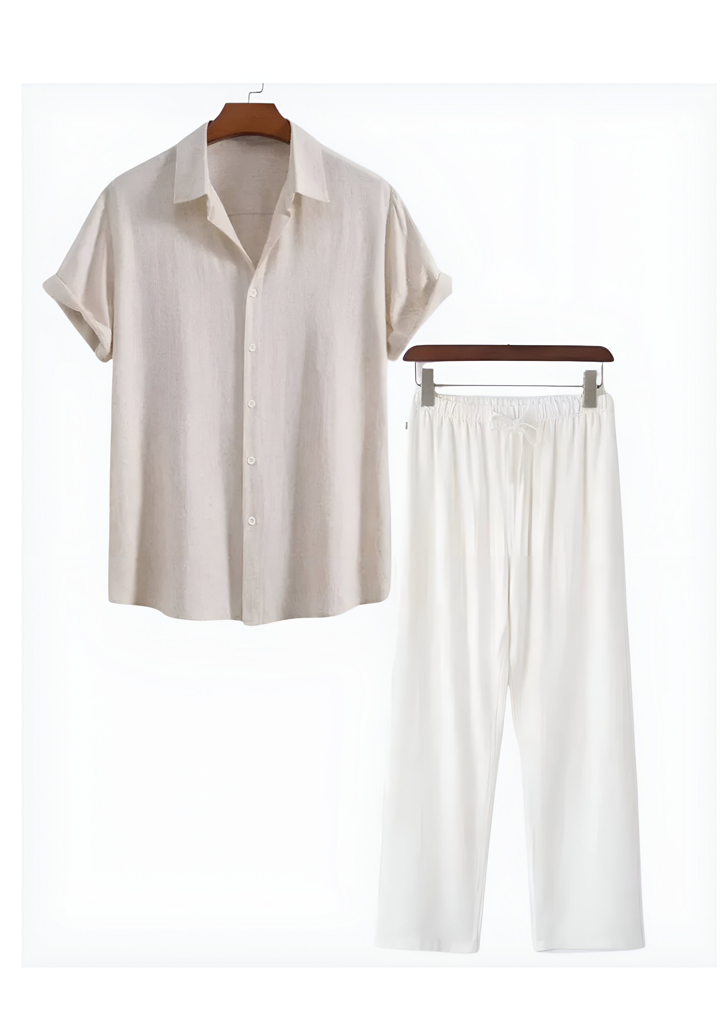 Button-Up and Trouser Set | Men's Two Piece