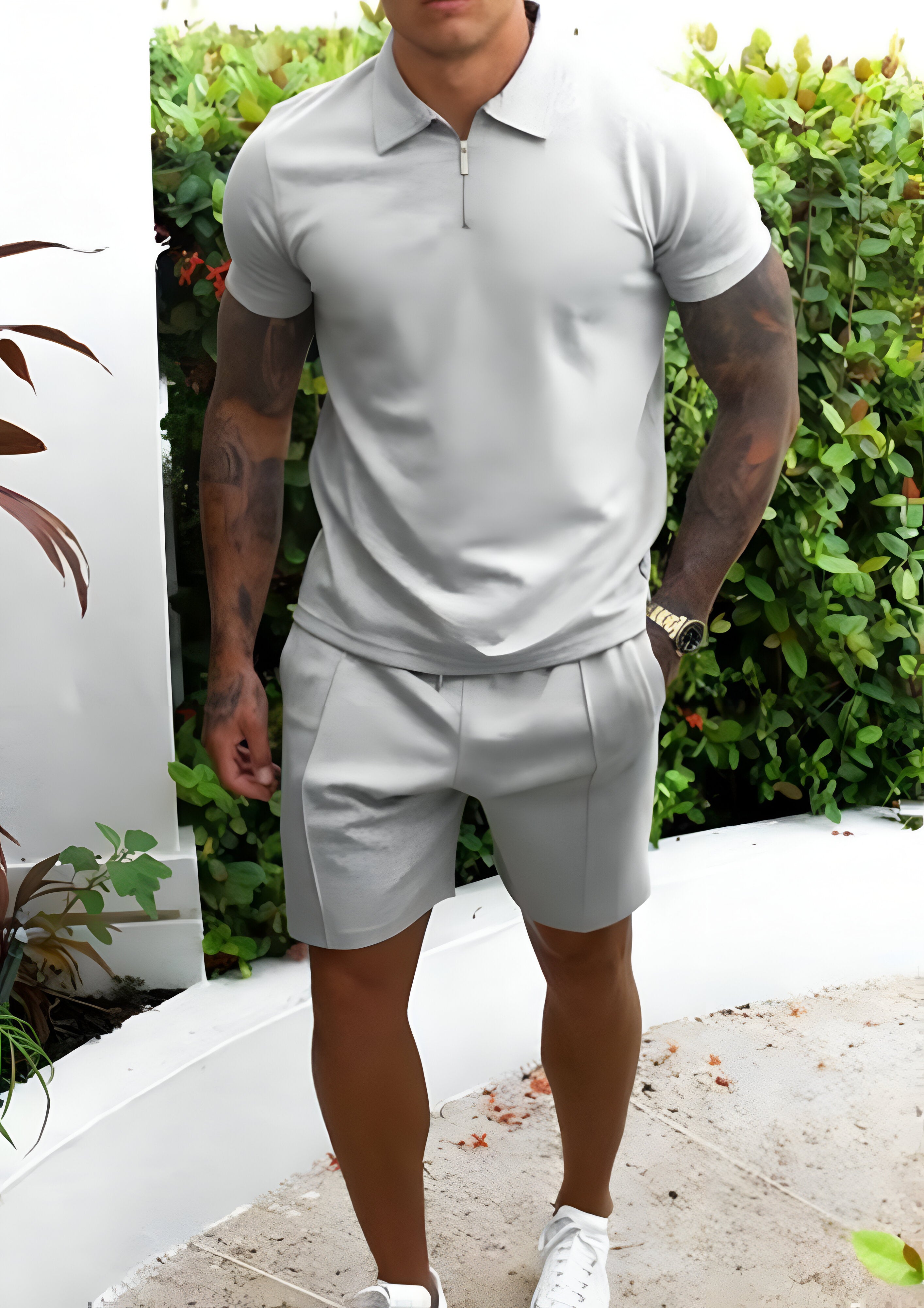 Men's Polo & Shorts Set | Summer