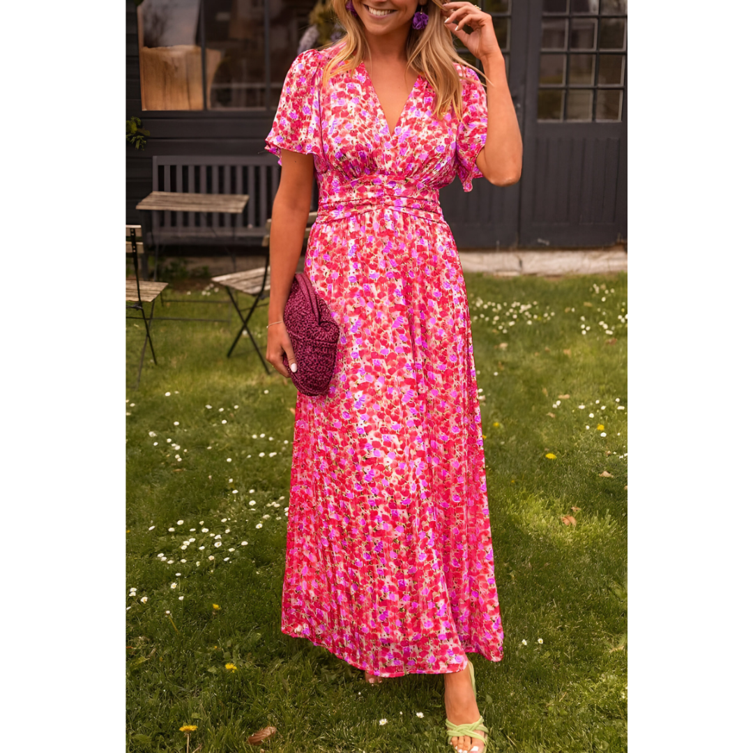 Florie | Women’s Floral Summer Dress | Maxi