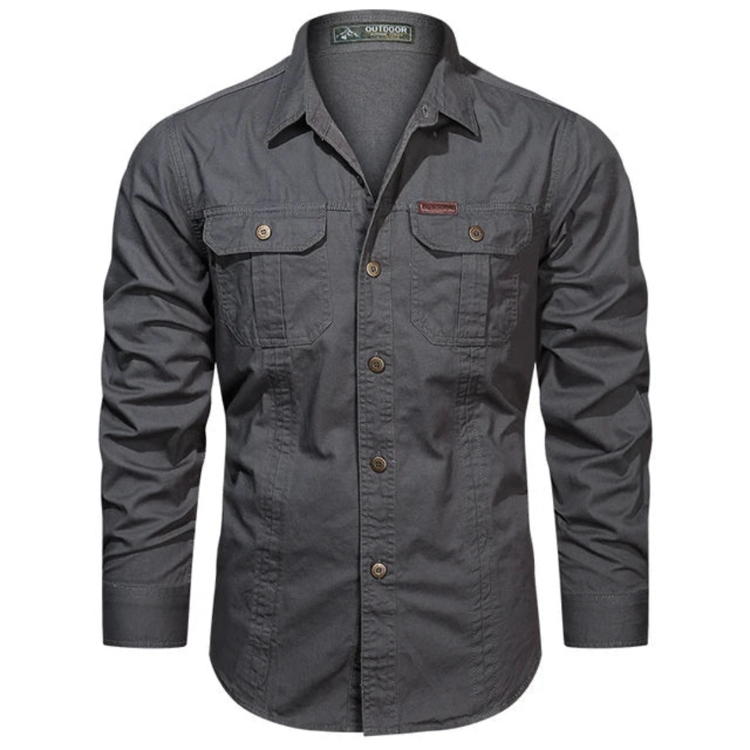 Ryder | Men’s Utility Button-Down Shirt | Long Sleeve