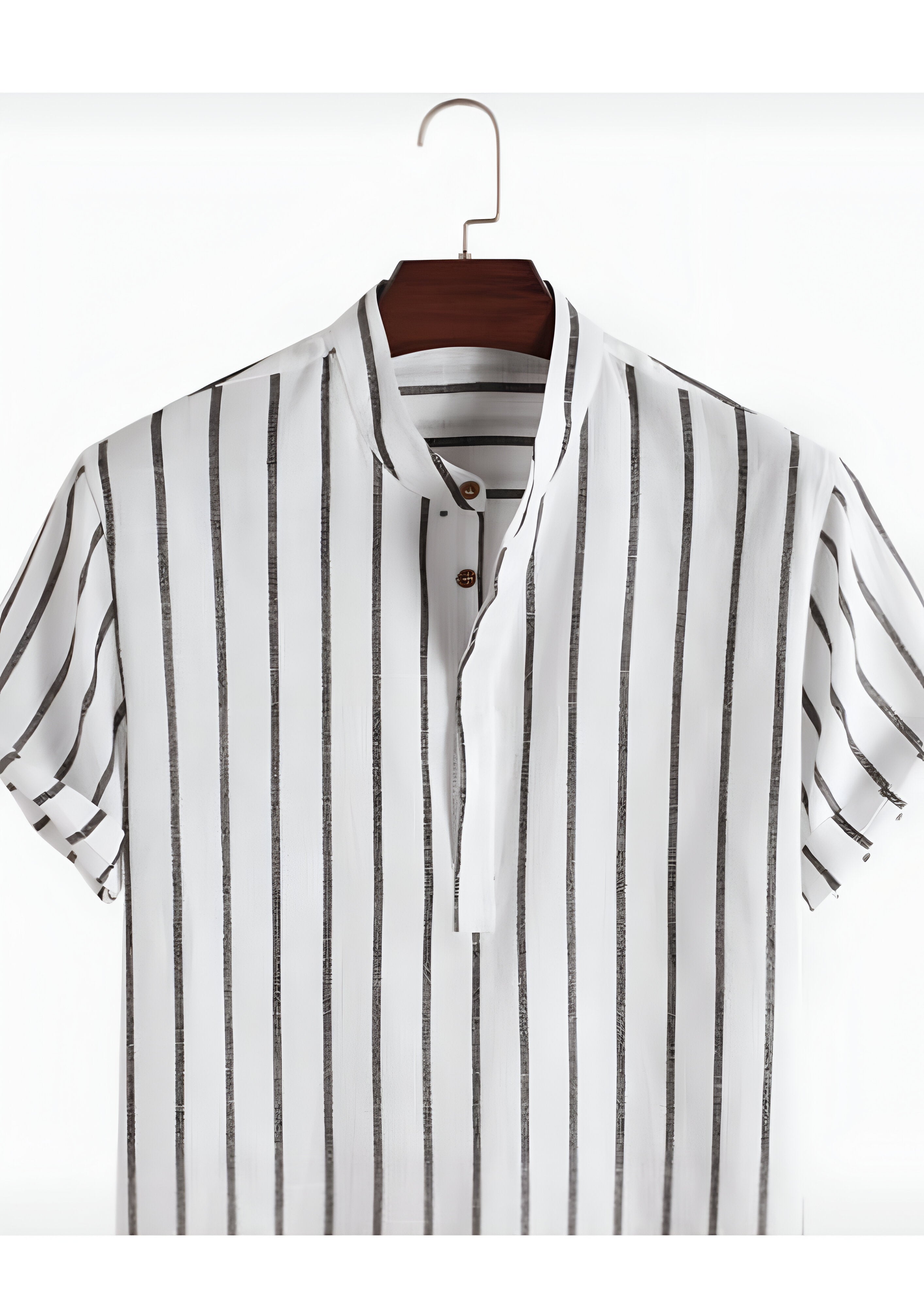 Short Sleeve Shirt | Men's Striped