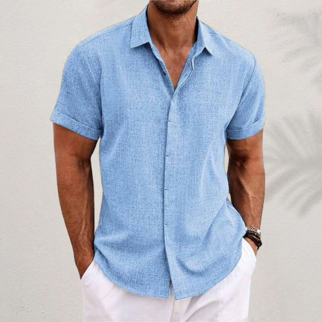 Mason | Men’s Short Sleeve Summer Shirt | Casual