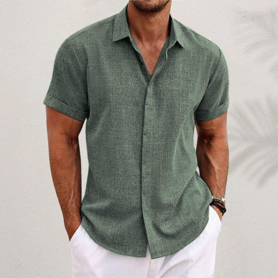 Mason | Men’s Short Sleeve Summer Shirt | Casual