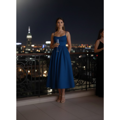 Women's Timeless Summer Flare Dress l Midi