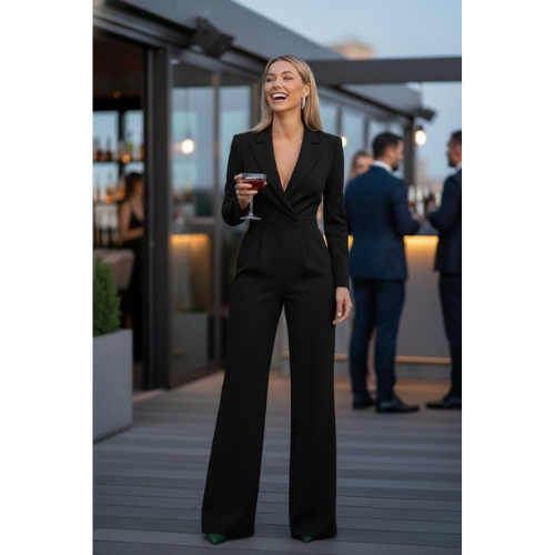 Women's Tailored Wide Leg | Jumpsuit