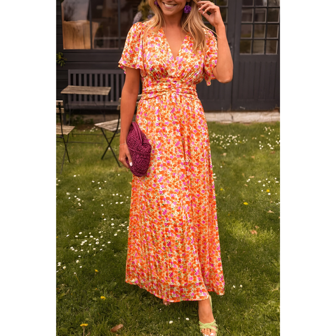 Florie | Women’s Floral Summer Dress | Maxi