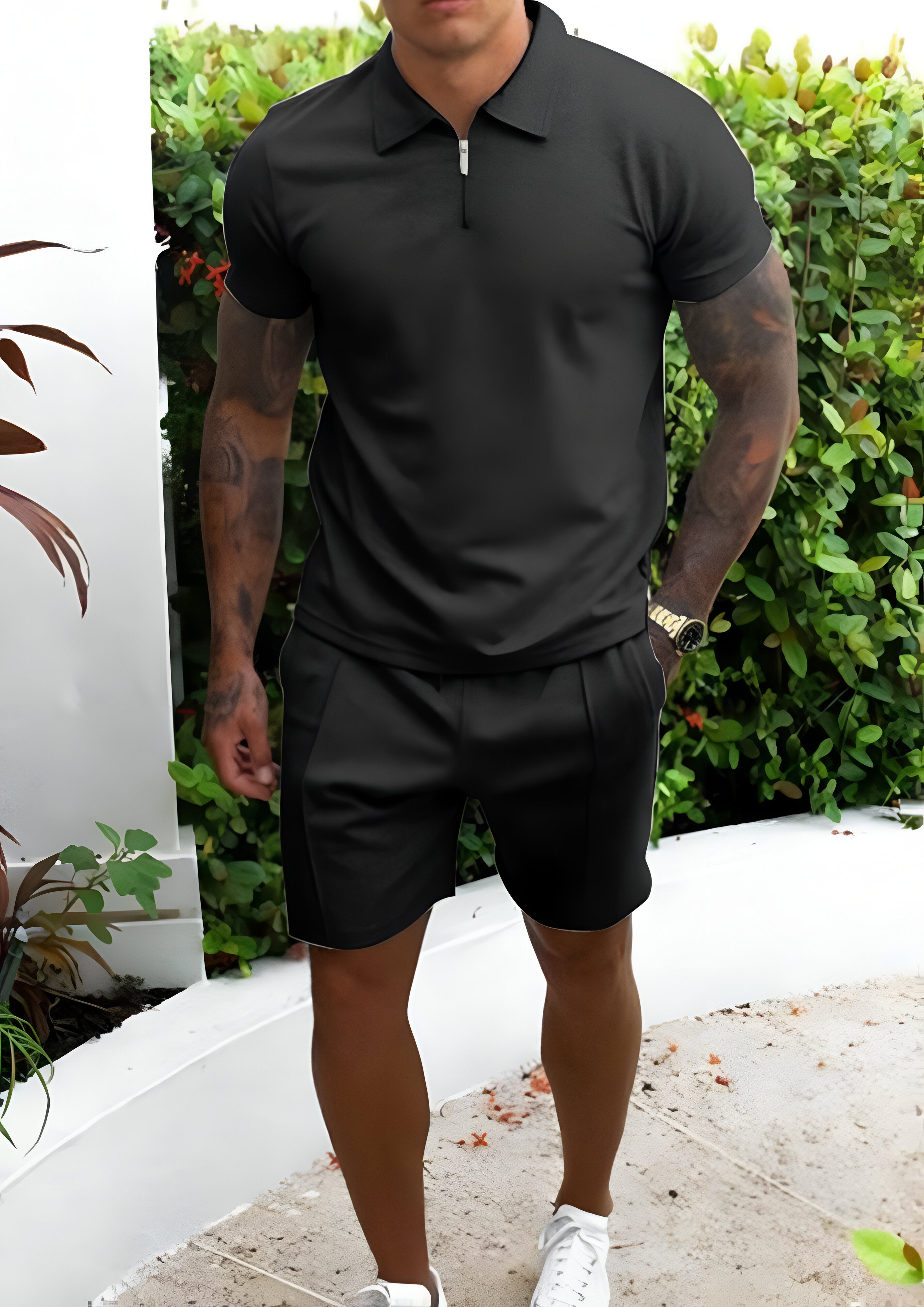 Men's Polo & Shorts Set | Summer