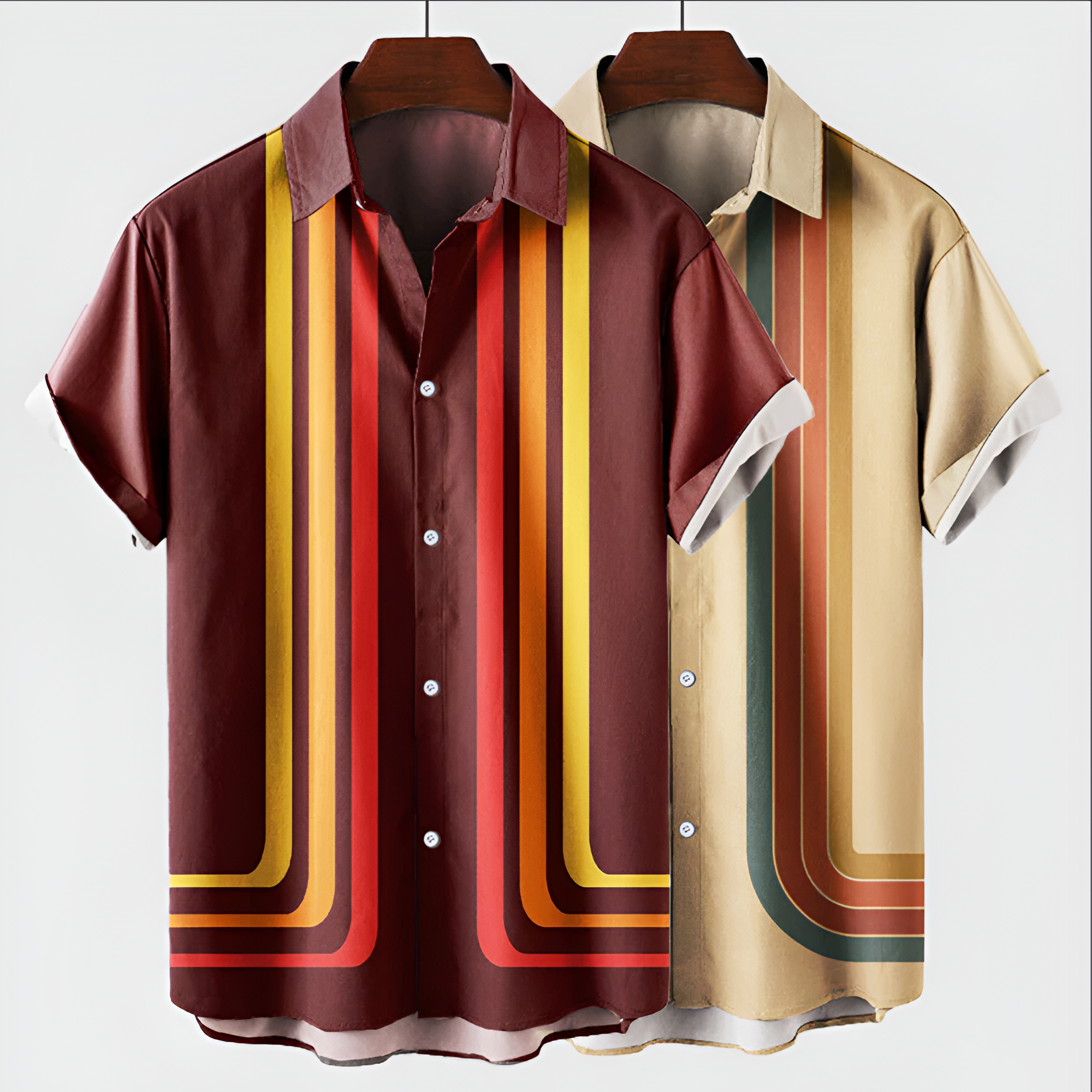 Retro Shirt | Men's Summer Short Sleeve