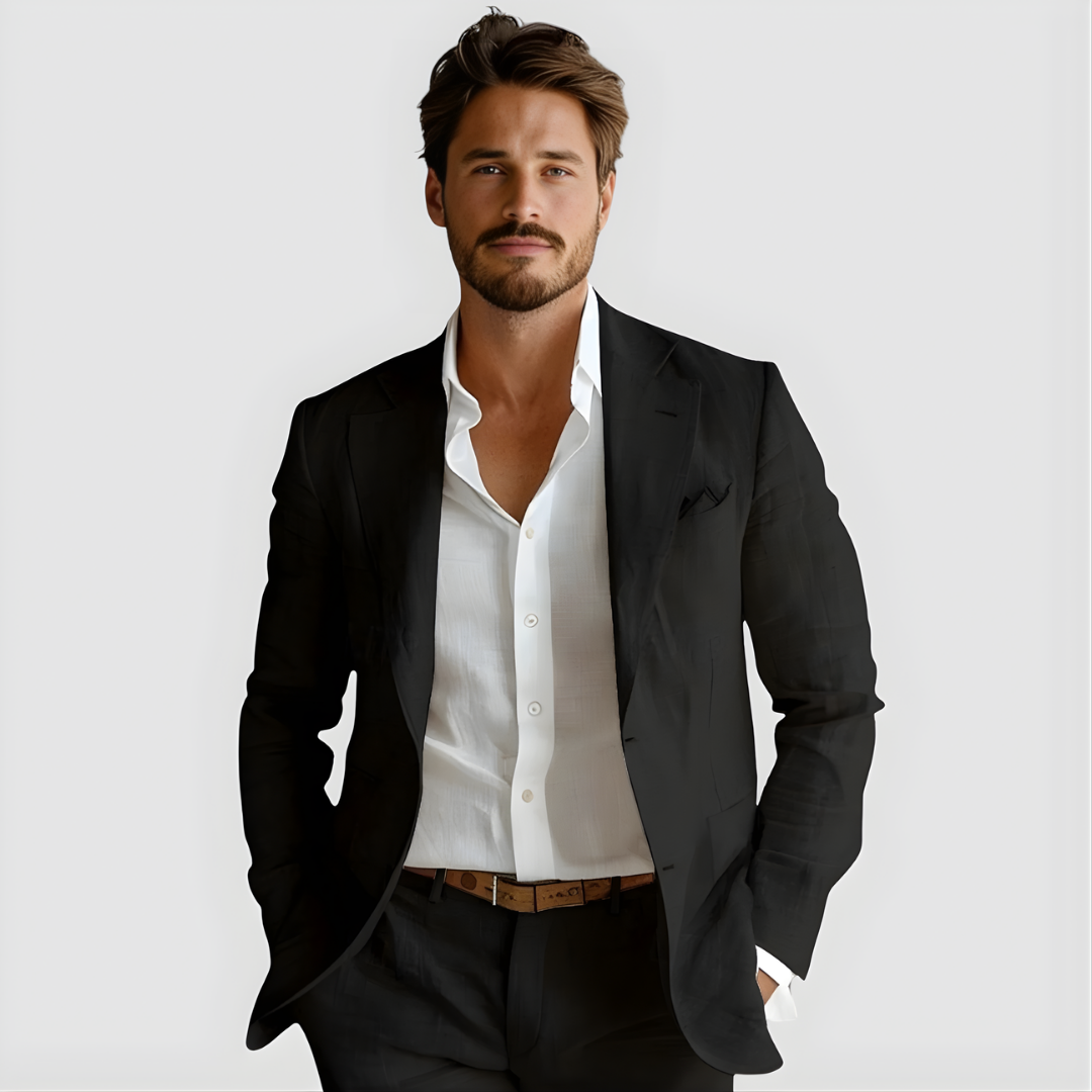 Men’s Summer Tailored Blazer | Clean Structured Profile