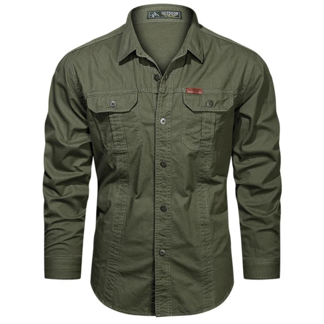Ryder | Men’s Utility Button-Down Shirt | Long Sleeve