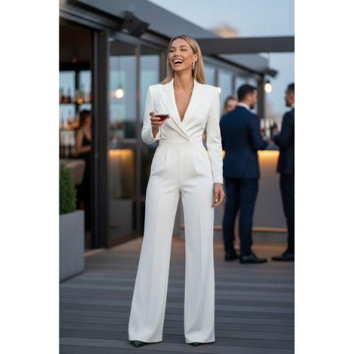 Women's Tailored Wide Leg | Jumpsuit