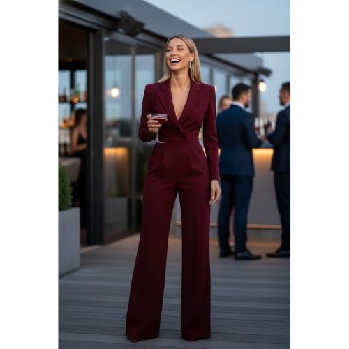 Women's Tailored Wide Leg | Jumpsuit